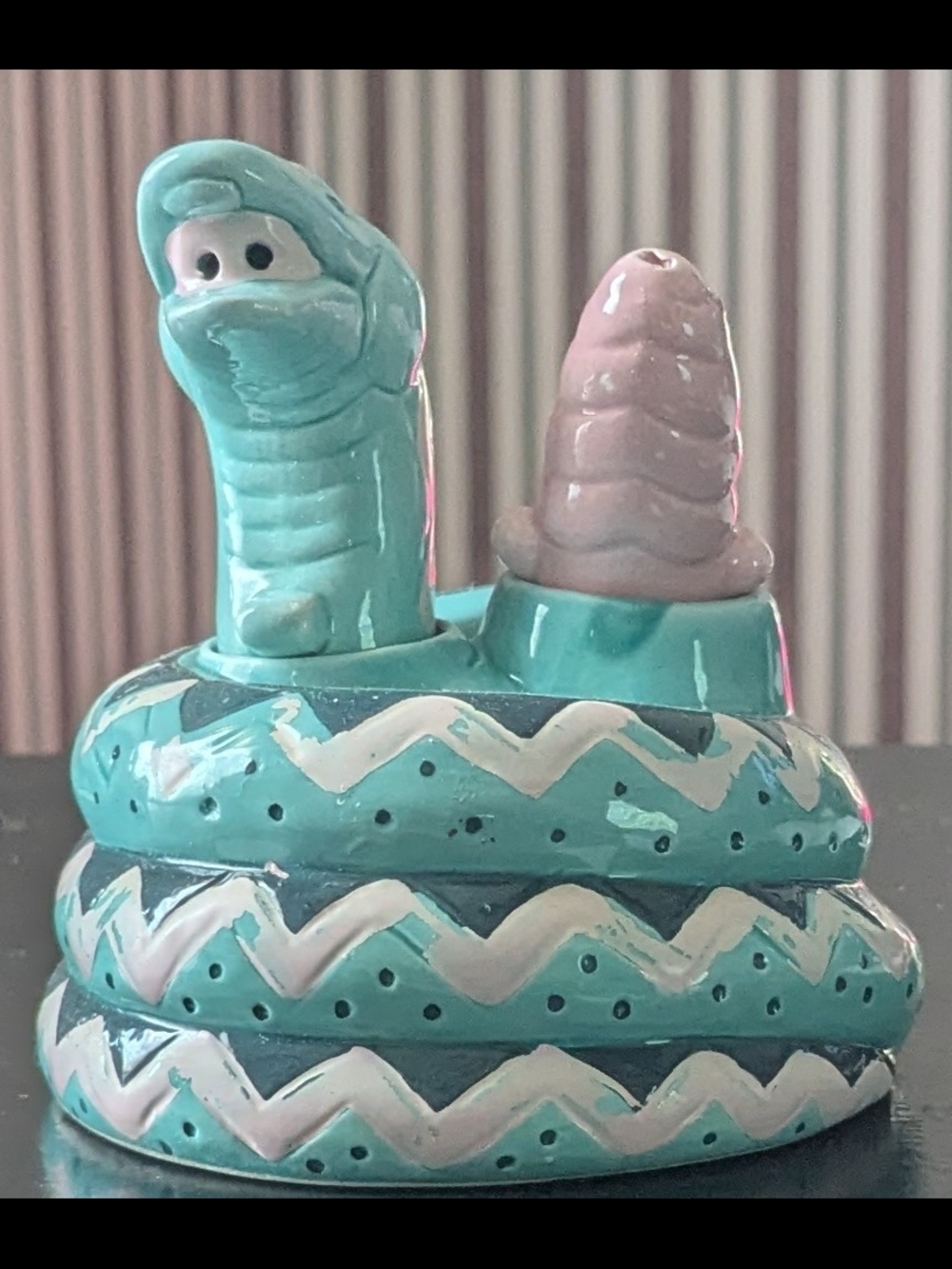 Vandor Vintage Turquoise  Snake Salt & Pepper Set